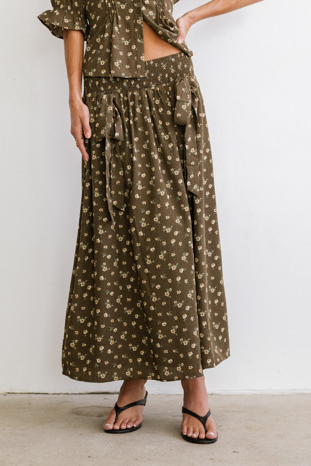 Xander Floral Maxi Skirt