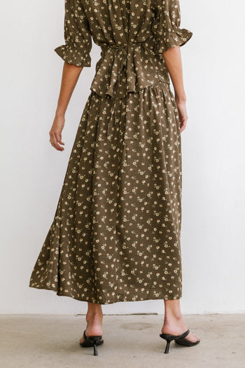 Xander Floral Maxi Skirt