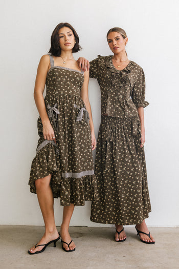 Xander Floral Maxi Skirt