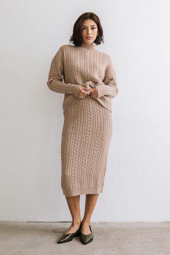 Renley Cable Knit Sweater - FINAL SALE