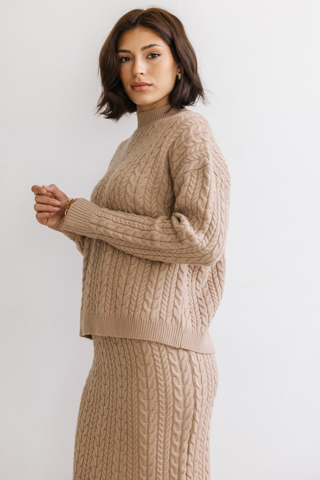 Renley Cable Knit Sweater - FINAL SALE