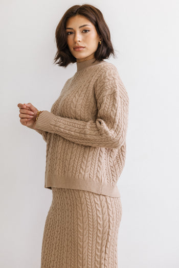Renley Cable Knit Sweater - FINAL SALE