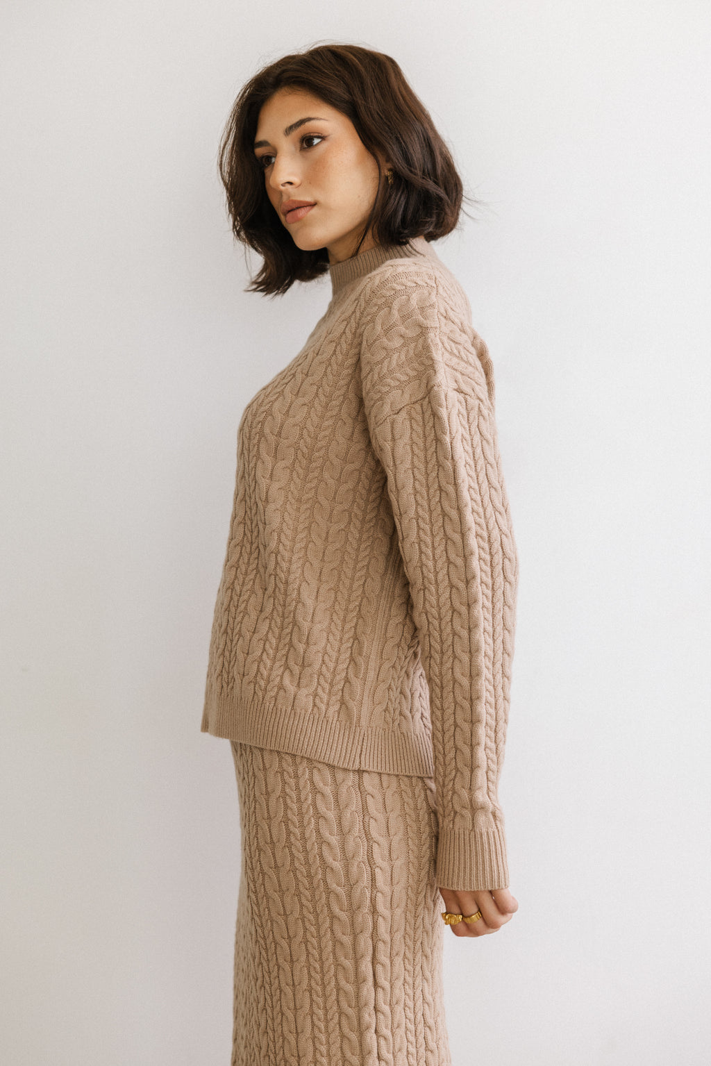 Renley Cable Knit Sweater - FINAL SALE