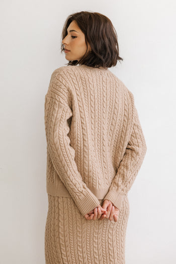 Renley Cable Knit Sweater - FINAL SALE