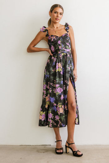 Florence Floral Midi Dress