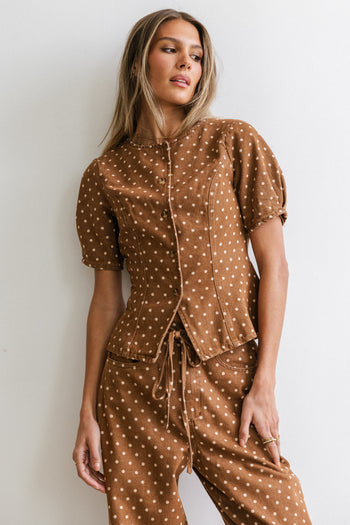 Tony Polka Dot Blouse - FINAL SALE