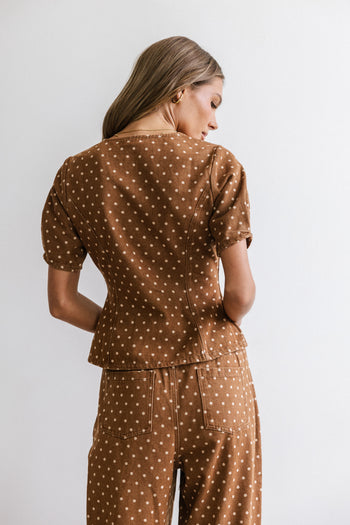 Tony Polka Dot Blouse - FINAL SALE