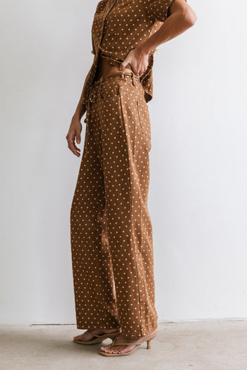 Tony Polka Dot Baggy Jeans