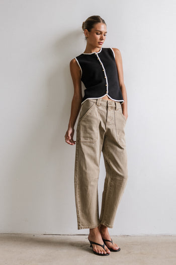 Tula Contrast Top - FINAL SALE