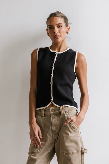 Tula Contrast Top - FINAL SALE