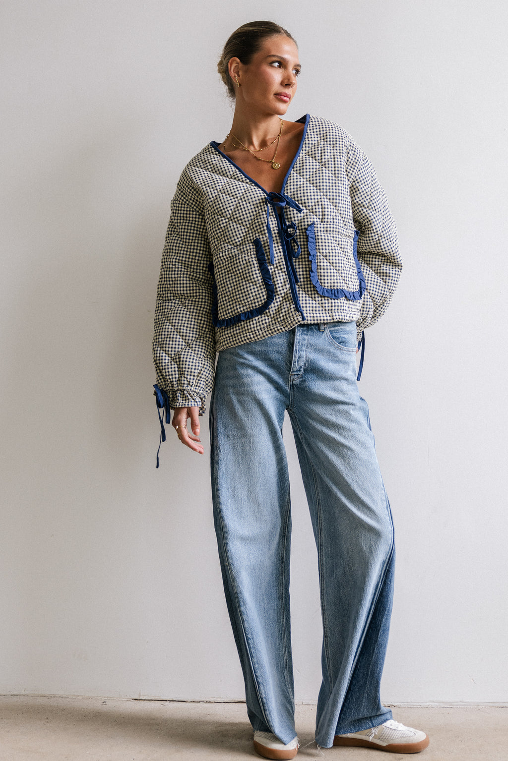 Andy Gingham Jacket - FINAL SALE