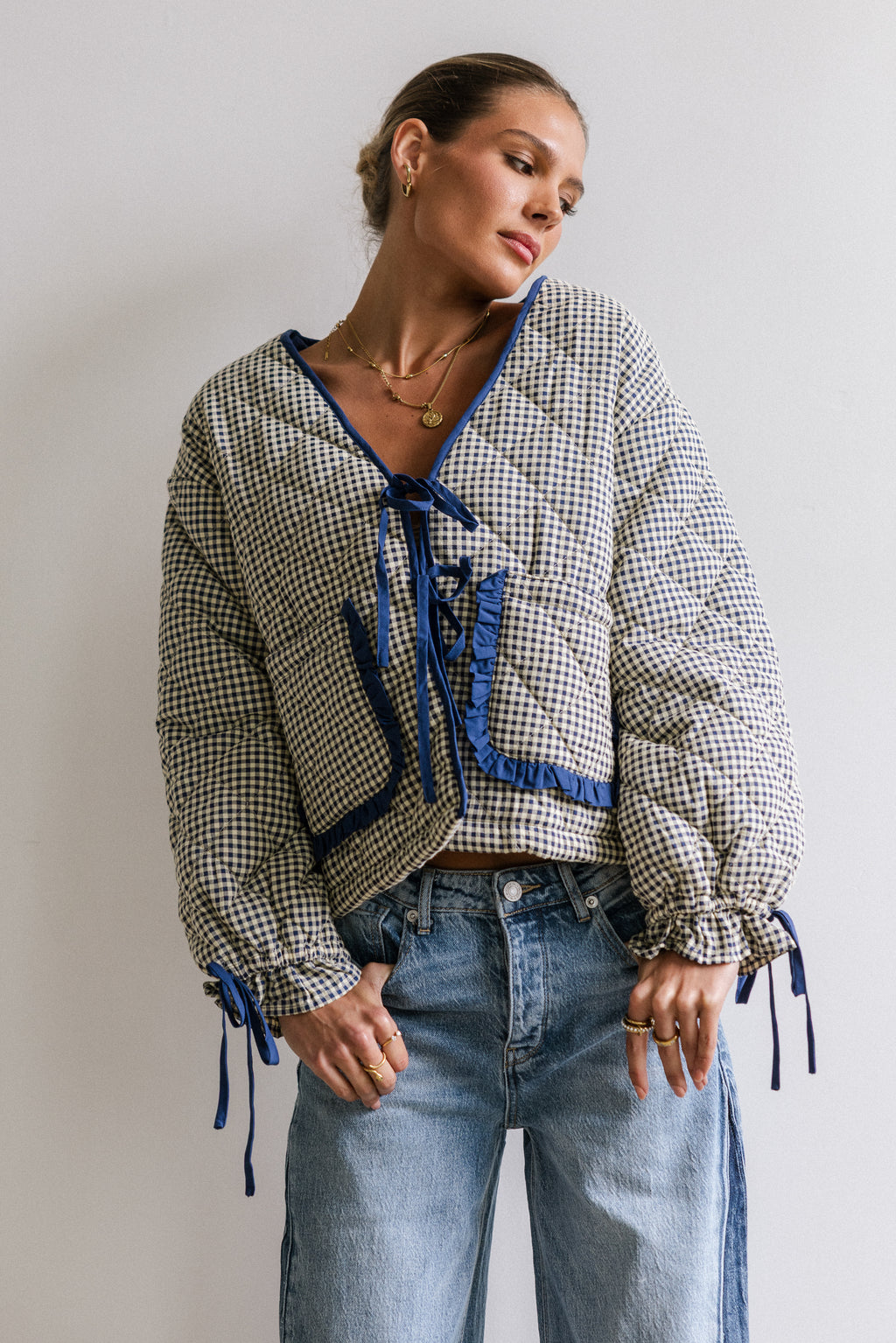 Andy Gingham Jacket - FINAL SALE