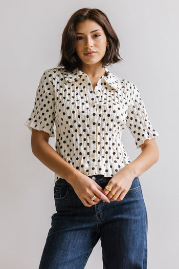 Rony Polka Dot Blouse - FINAL SALE