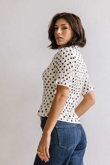 Rony Polka Dot Blouse - FINAL SALE