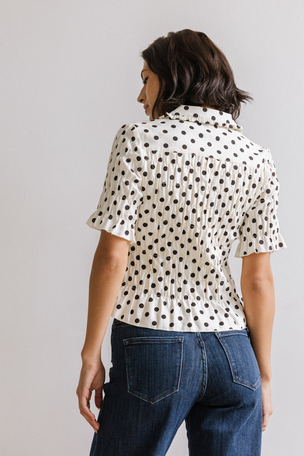 Rony Polka Dot Blouse - FINAL SALE