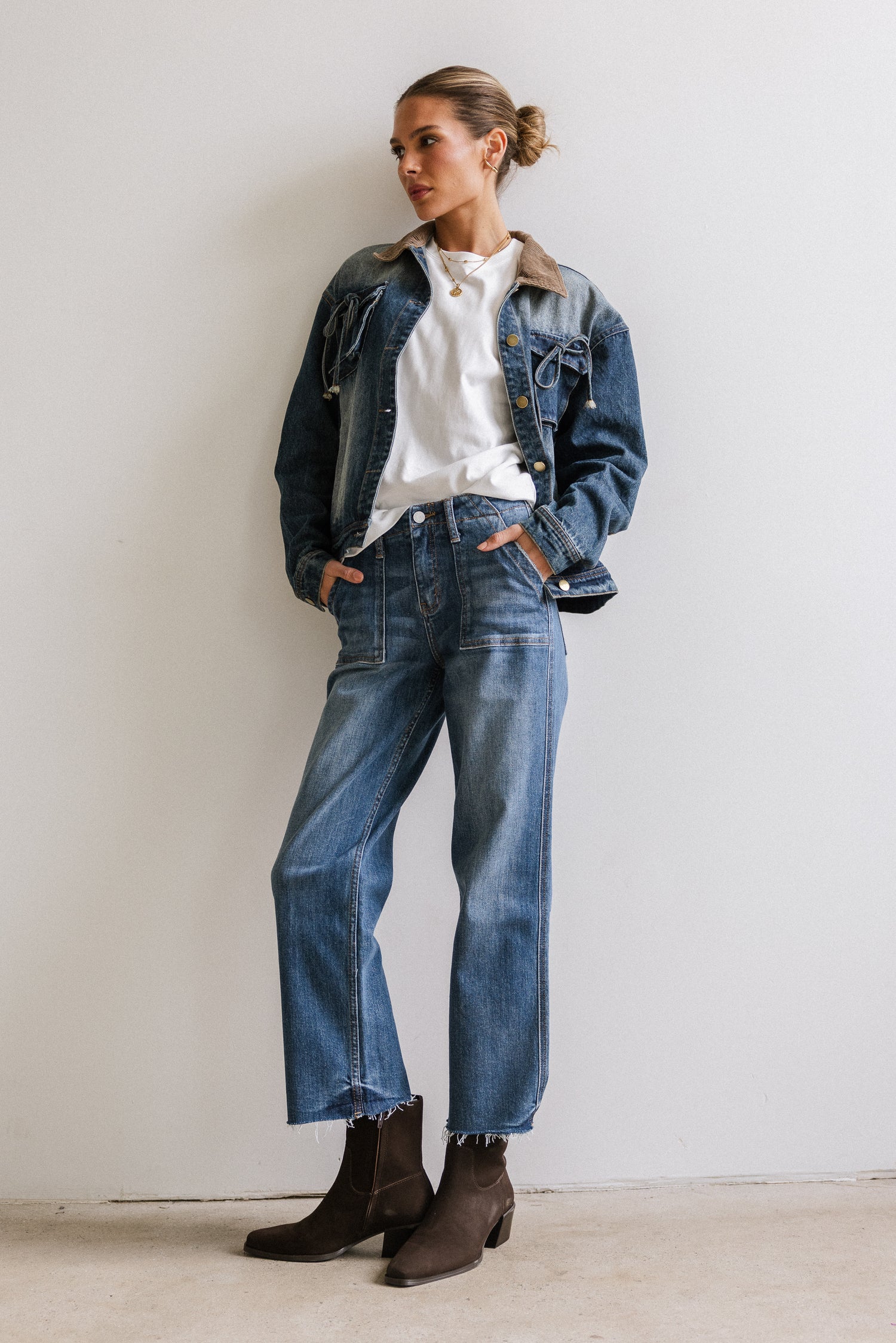 Cropped Jeans