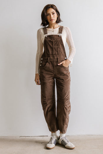  Overalls in Brown