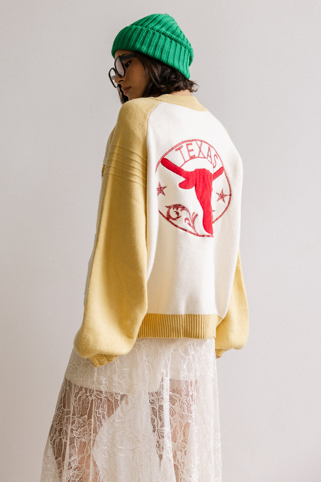 Paula Oversized Jacket in Yellow