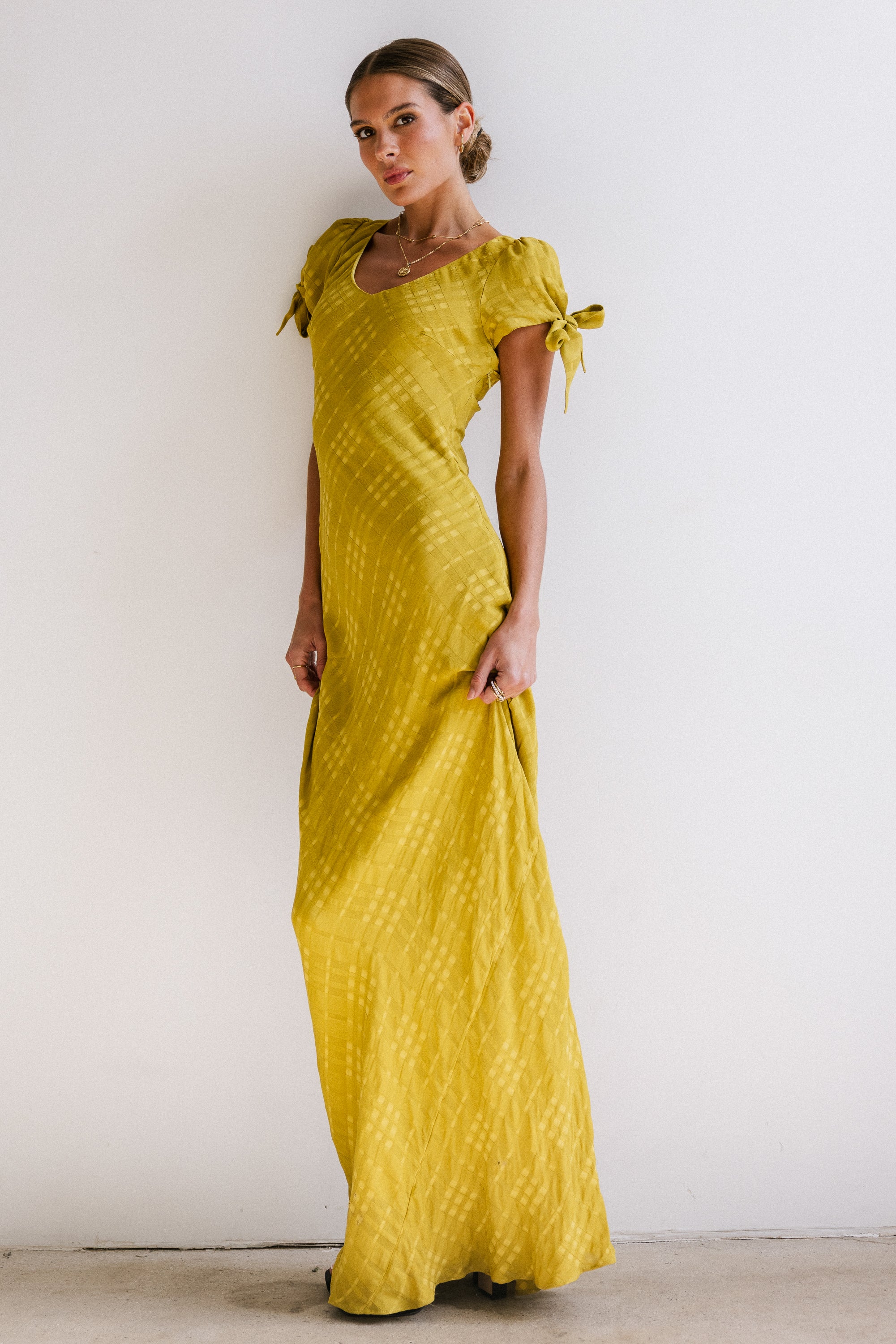 Kimmie Maxi Dress in Chartreuse Kimmie Maxi Dress in Chartreuse