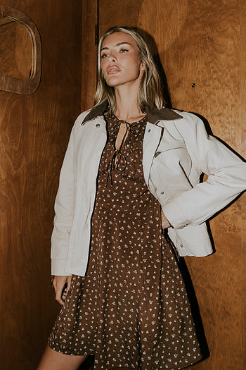 Ember Barn Jacket in Ecru