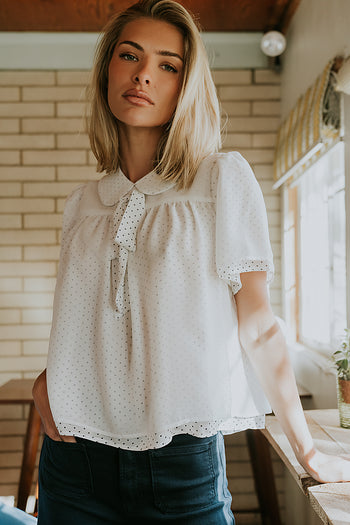 Danika Polka Dot Blouse