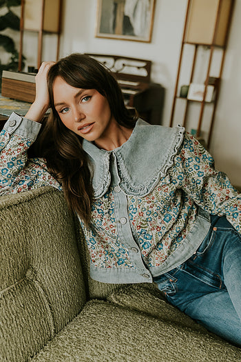 Tisha Floral Jacket - FINAL SALE