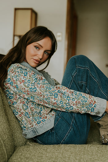 Tisha Floral Jacket - FINAL SALE
