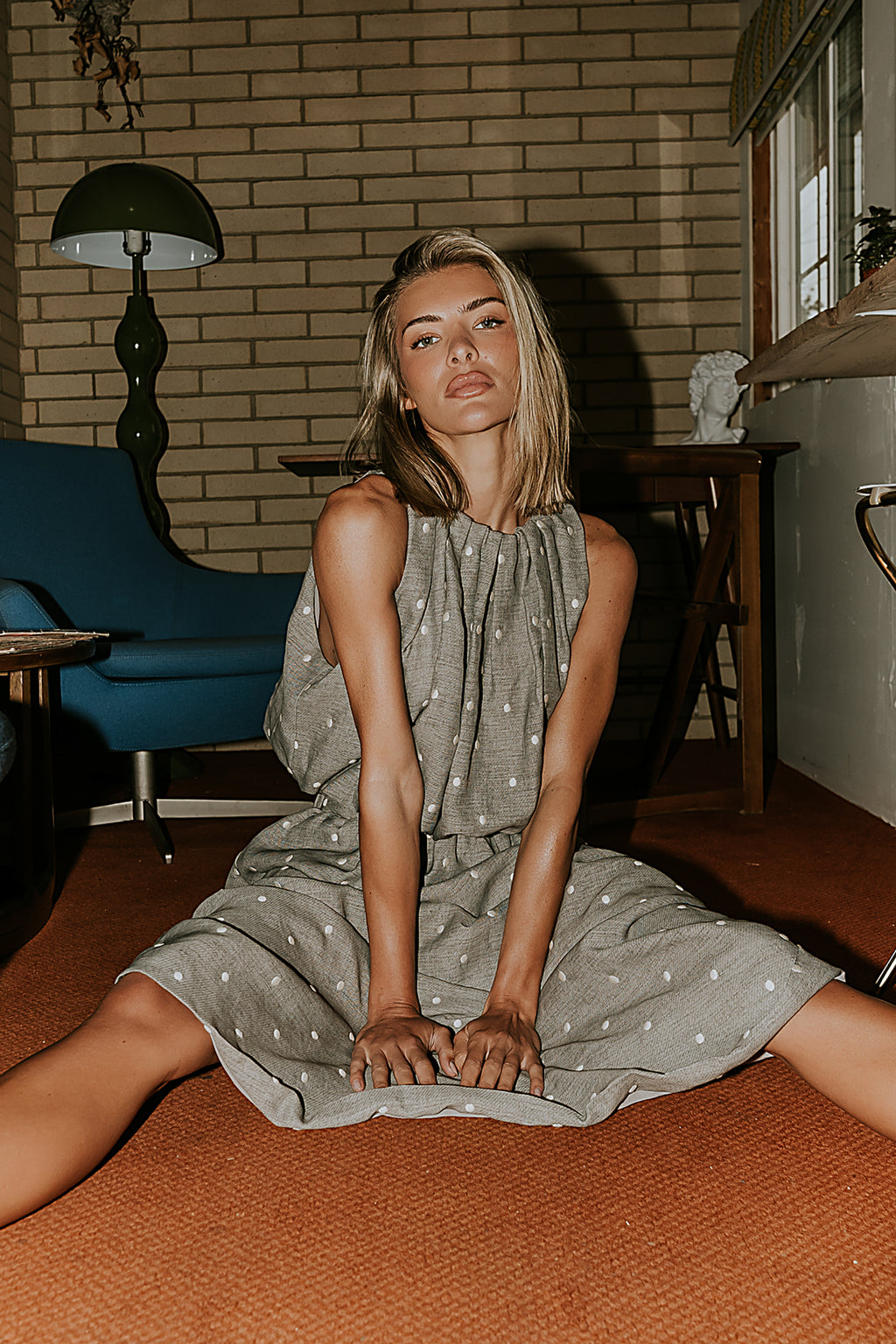 Jozie Polka Dot Midi Skirt - FINAL SALE