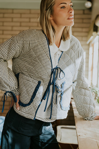 Andy Gingham Jacket - FINAL SALE