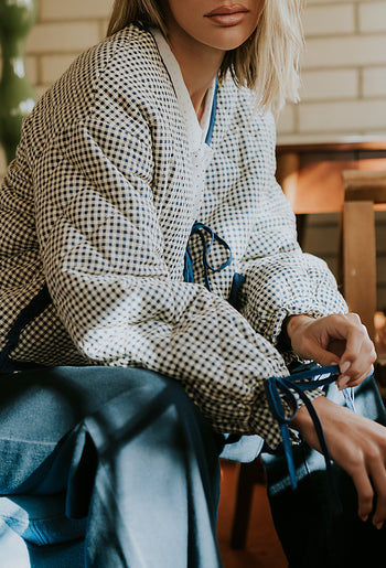 Andy Gingham Jacket - FINAL SALE