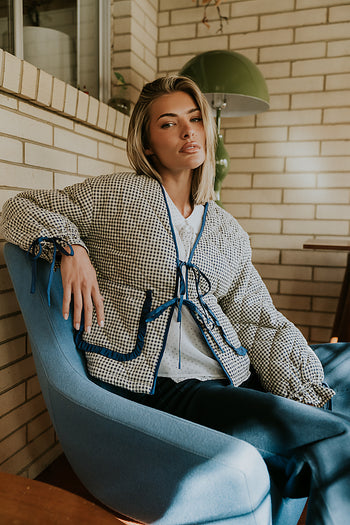 Andy Gingham Jacket - FINAL SALE
