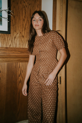 Tony Polka Dot Blouse - FINAL SALE