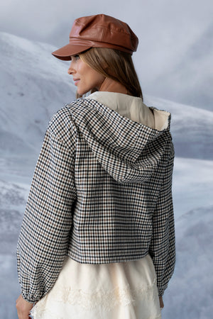 Ross Plaid Jacket in Olive