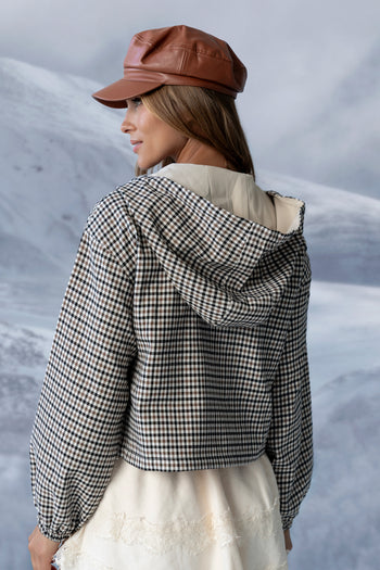 Ross Plaid Jacket in Olive