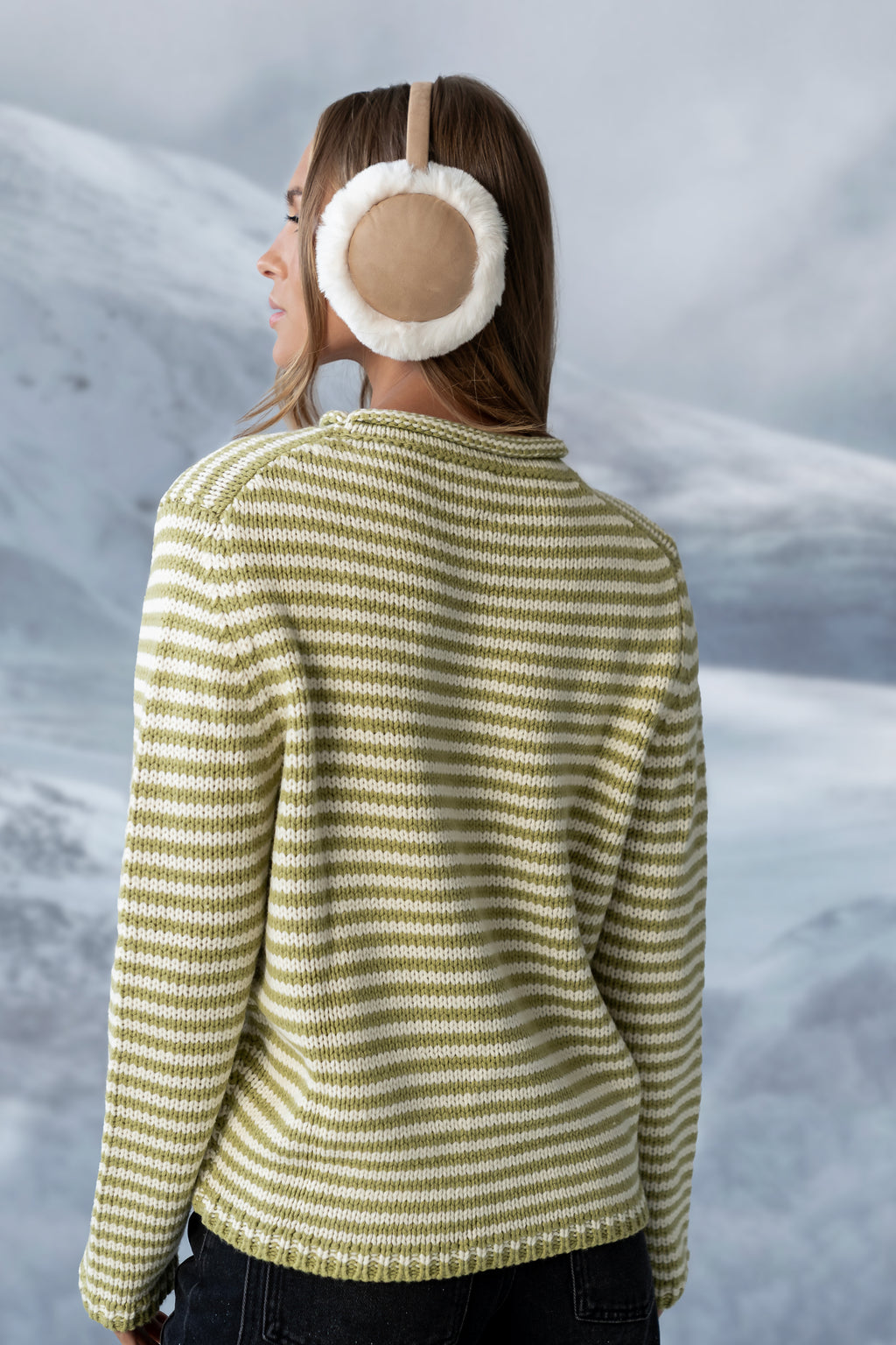Jones Knit Sweater in Sage - FINAL SALE