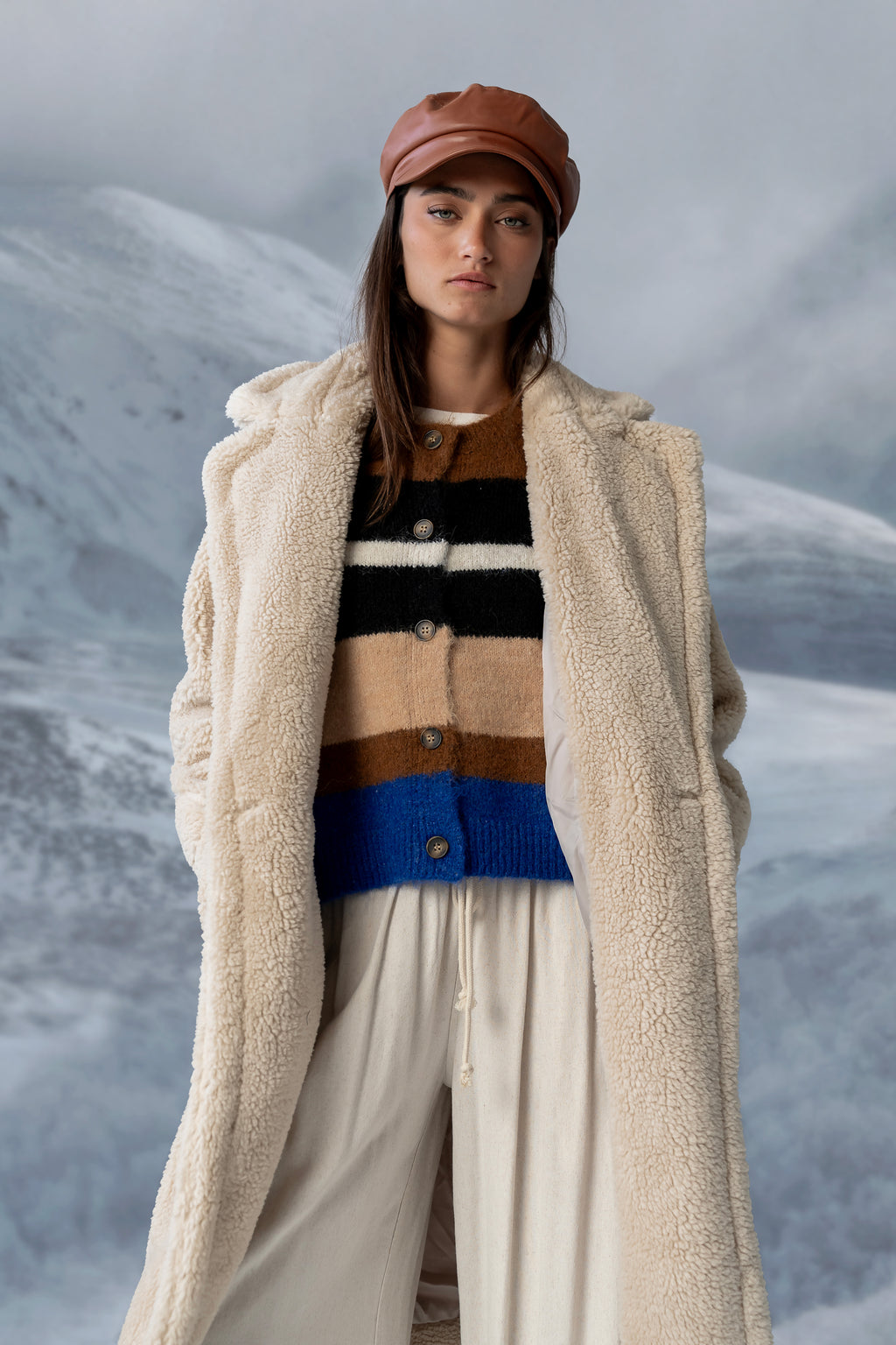 Wesley Striped Sweater Vest