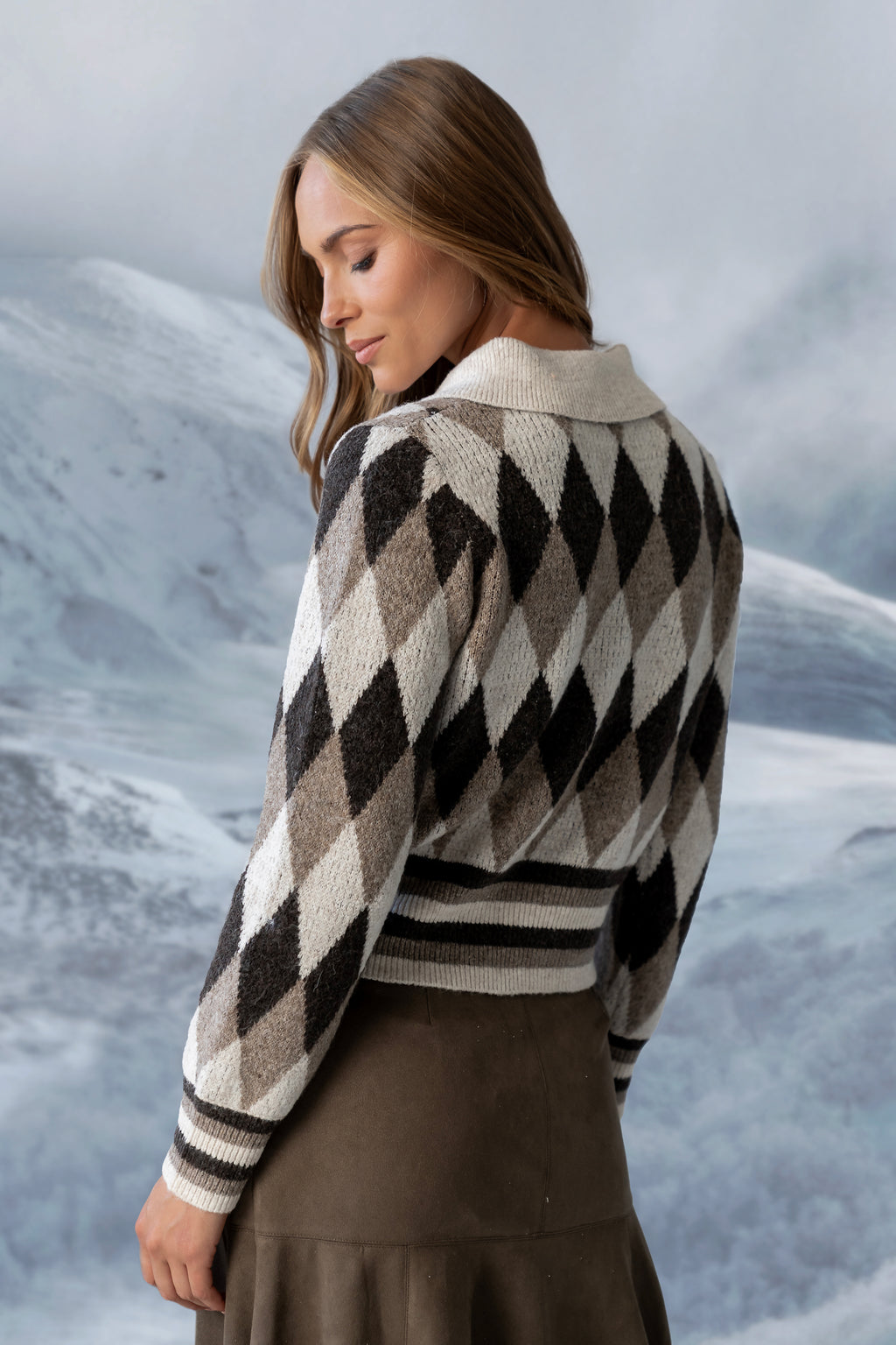 Hallie Argyle Sweater - FINAL SALE