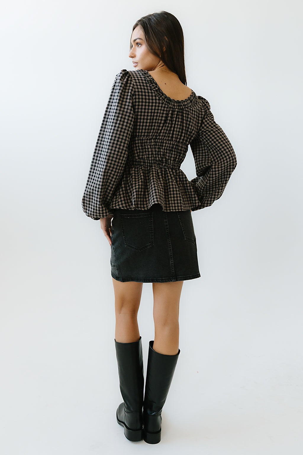 Laurel Denim Mini Skirt - FINAL SALE