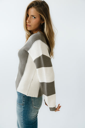 Dahlia Waffle Knit Sweater
