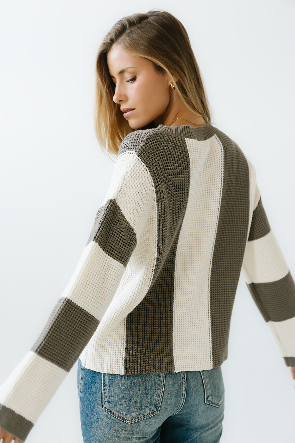 Dahlia Waffle Knit Sweater