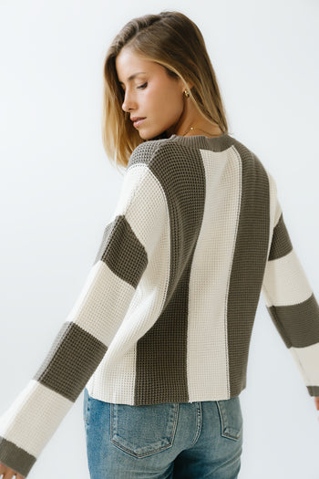 Dahlia Waffle Knit Sweater