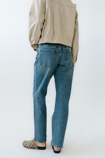 Elise Wide Leg Jeans in Medium Wash