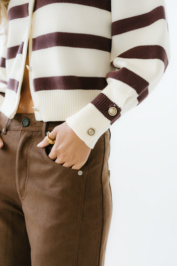 Nancie Striped Cardigan - FINAL SALE