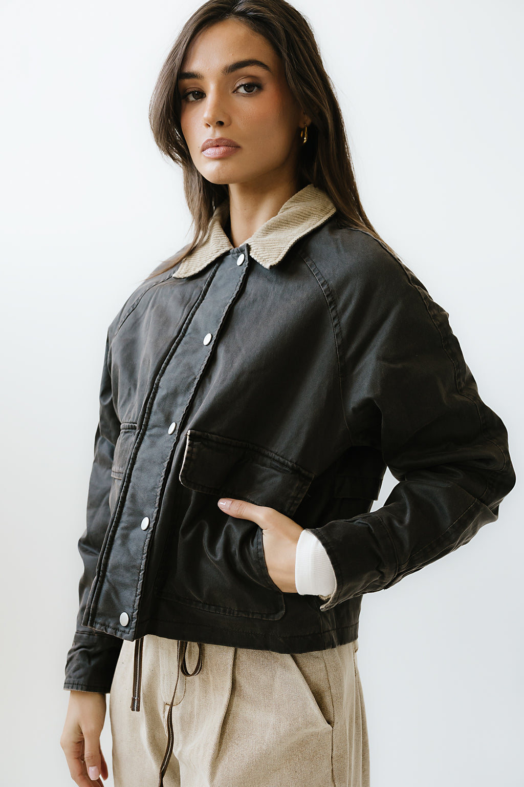 Remi Contrast Jacket - FINAL SALE