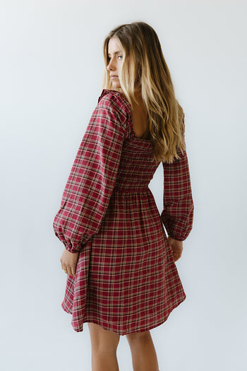 George Plaid Mini Dress - FINAL SALE