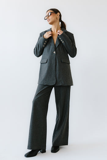 Joey Pinstripe Blazer - FINAL SALE
