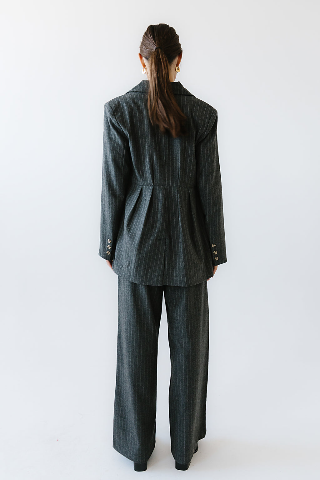 Joey Pinstripe Blazer - FINAL SALE