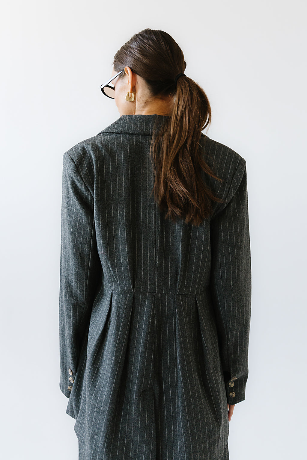 Joey Pinstripe Blazer - FINAL SALE