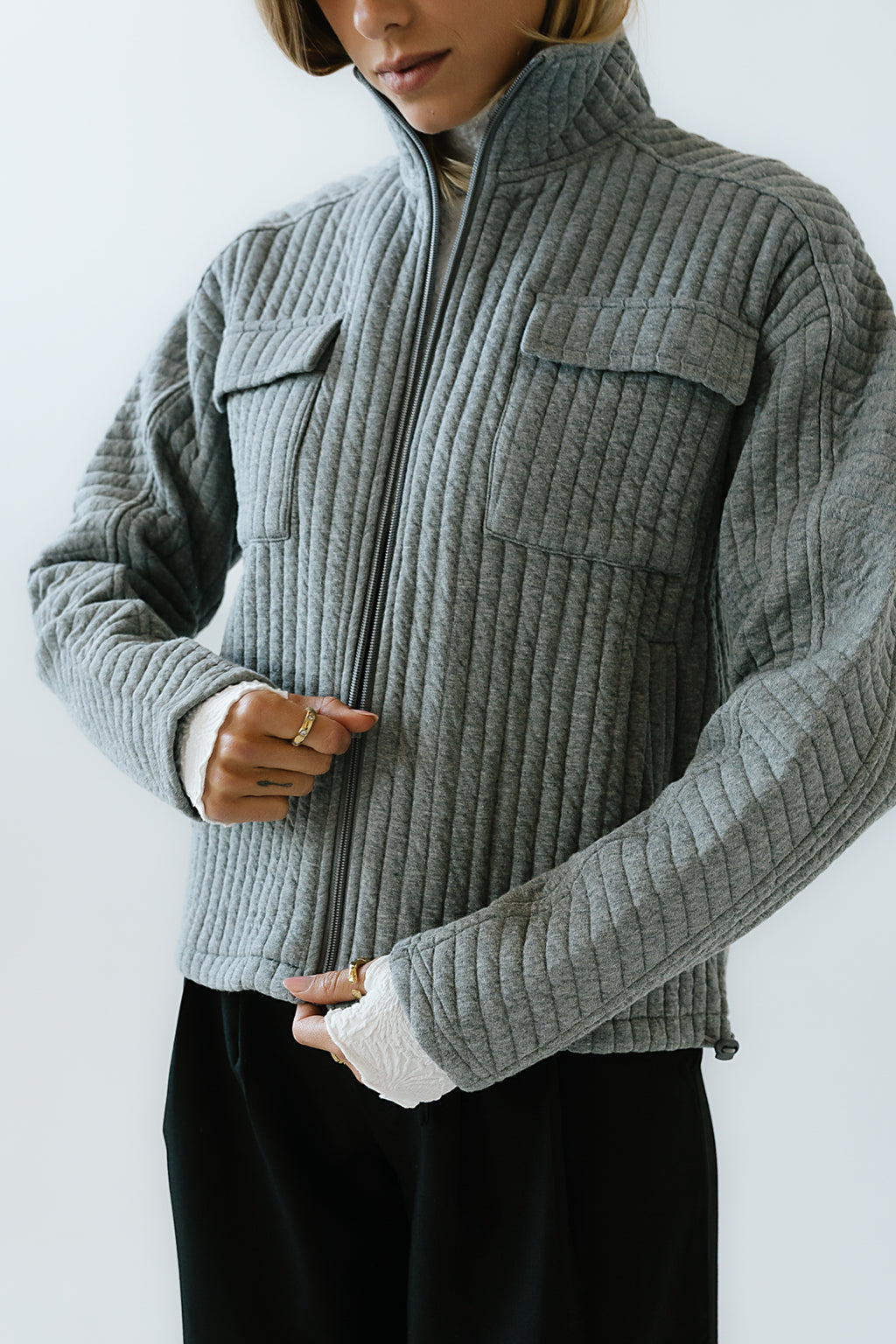 Brecklyn Quilted Jacket - FINAL SALE