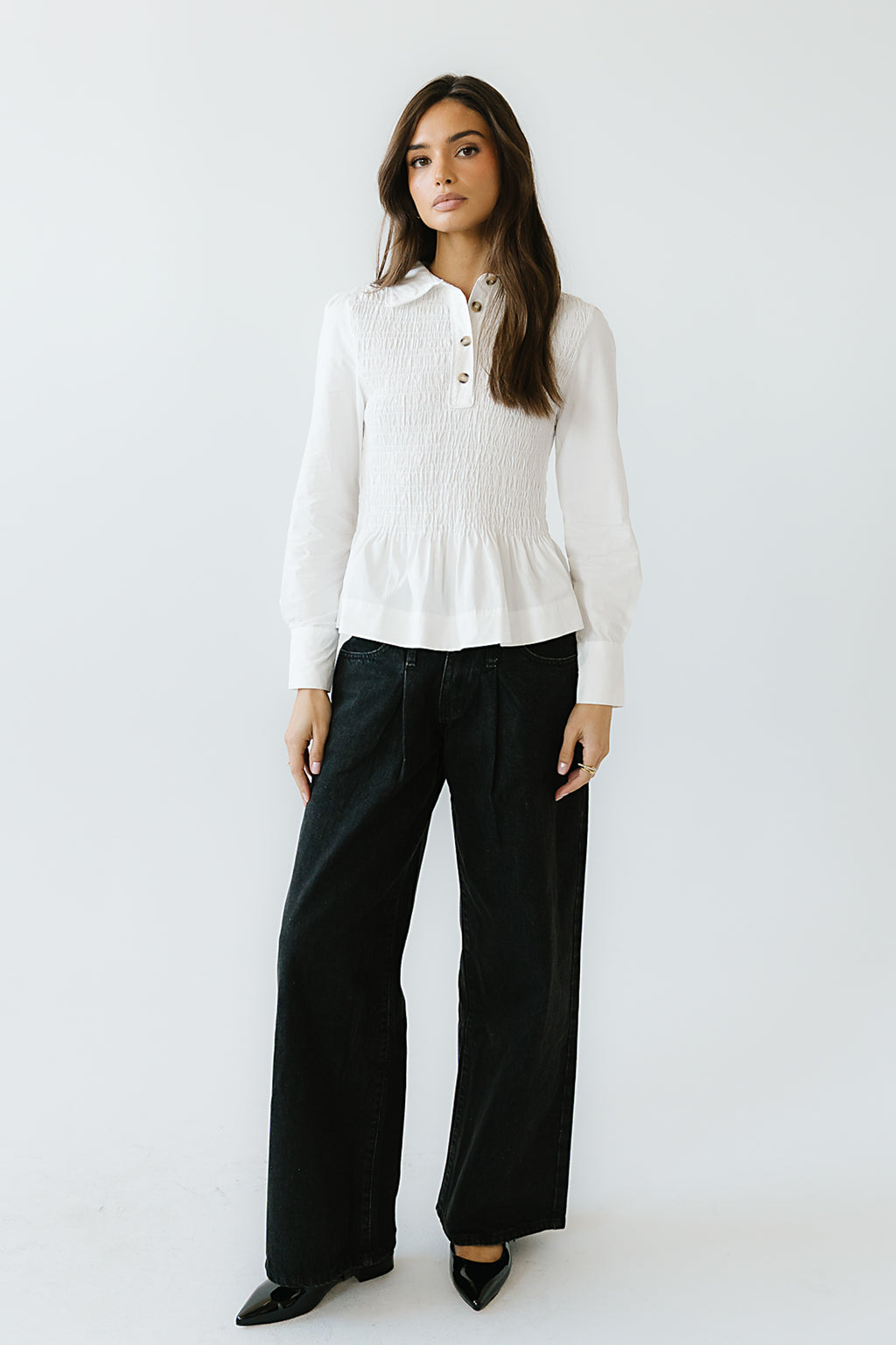 Pauly Smocked Blouse - FINAL SALE